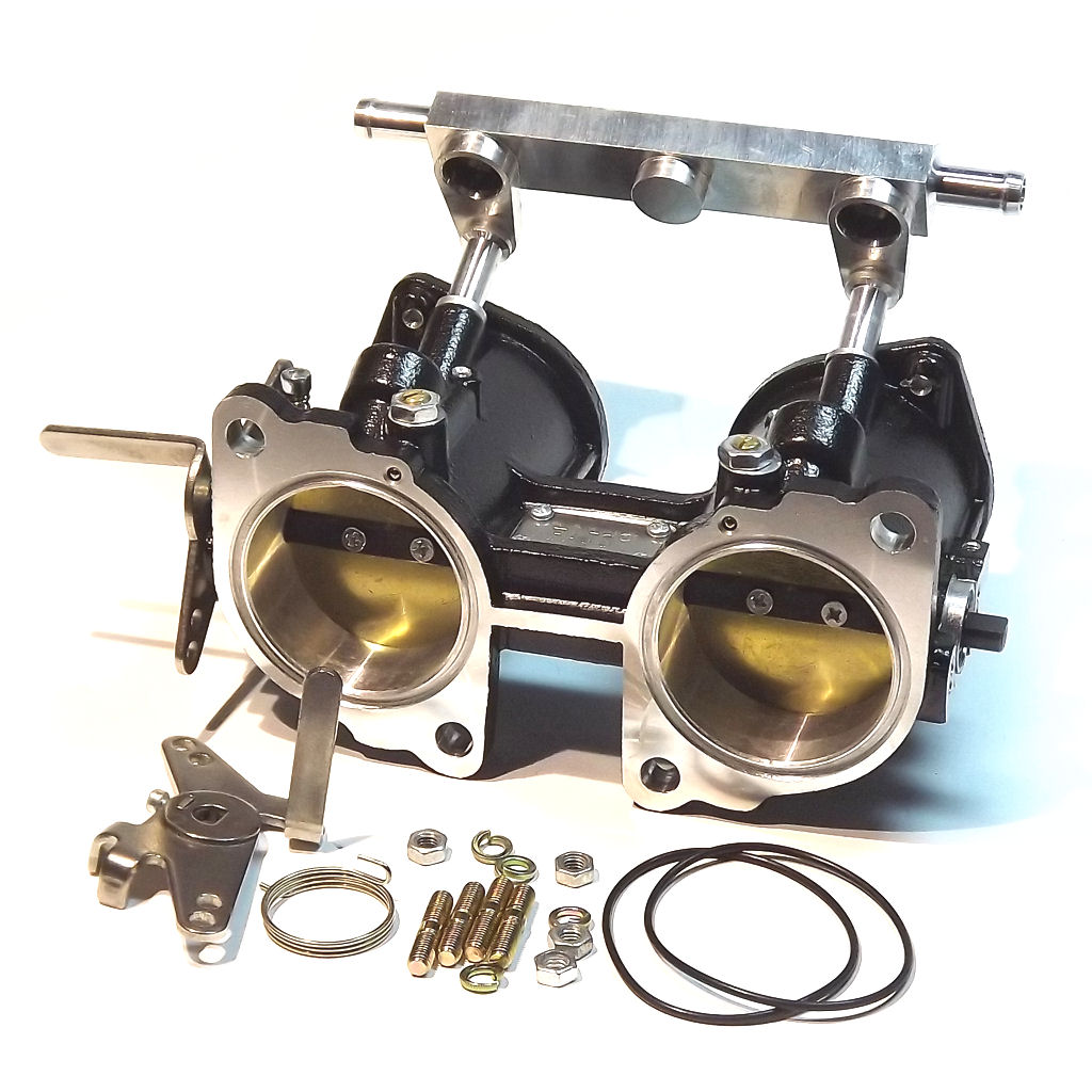 48mm IDF/DRLA Twin Throttle Body Injection + fuel rail er/Dellorto